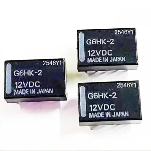 Relais G6HK-2 à double bobine pour une commutation stable 1A - 2