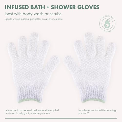 Ecotools 7671 Gentle Bath + Shower Gloves thumb #3