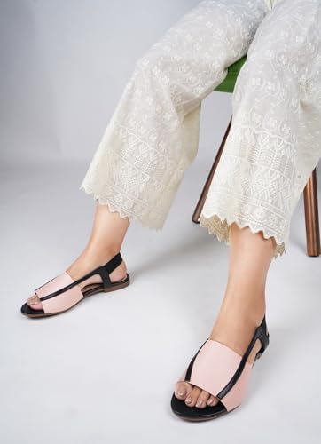 Image of SilverArrow womens Voyaga Flat Sandal, Fashion Sandals with Strap, Suitable for Fusion Outfit