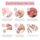 Zoom IMG-2 wohlstand 360 piezas unghie finte Zoom IMG-2 wohlstand 360 piezas unghie finte