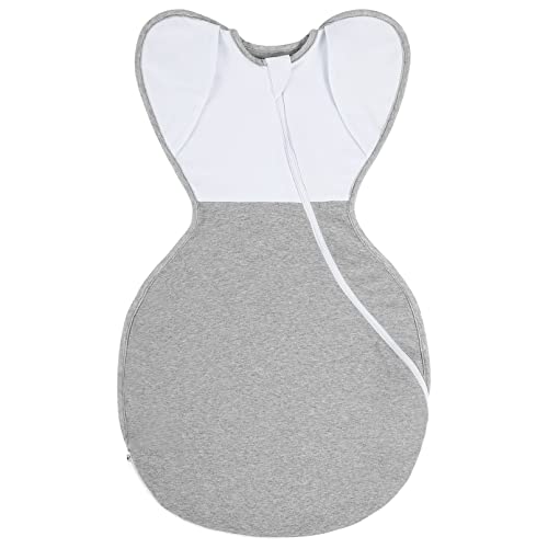 kookoomia Saco de Dormir Manta Envoltura Swaddle Cobija Cremalleras de 2 vías Blanket de Arrullo para Bebés Recien Nacidos 3-6 Meses