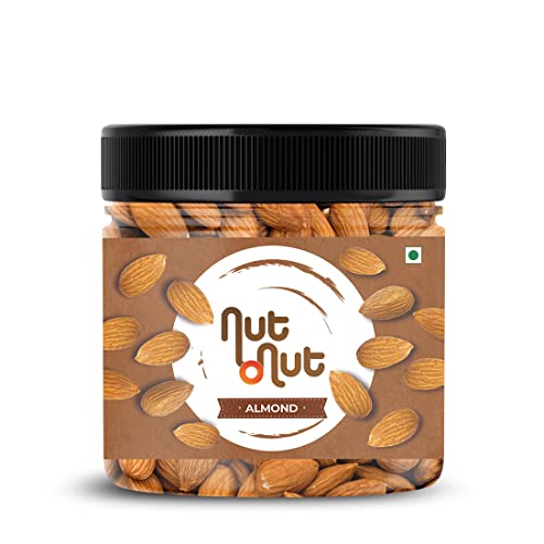 Image of Nut O Nut California Dried Almonds & Whole Cashews Combo | Dry Fruit Combo 700 gm | Cashew Almond Combo | Healthy Snacks | Premium Nuts & Dry Fruits Pack 700 g(350g x 2)- Diwali Gift Pack