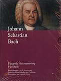  Johann Sebastian Bach. Die große Notensammlung. Für Klavier (4 Hefte, Vol. I-IV)