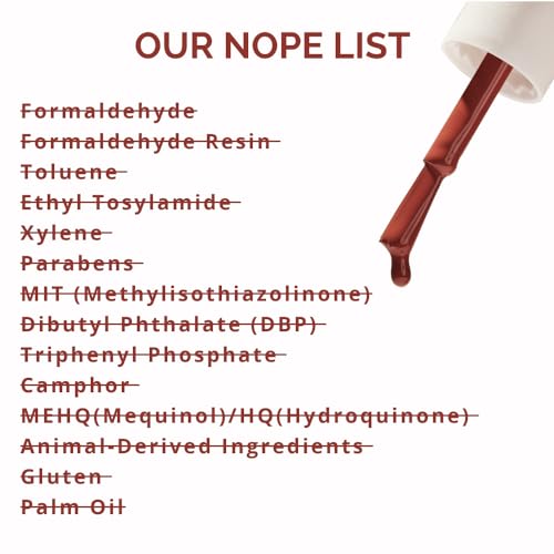 BAD COMPANY Nude Nail Polish 10ML, No Toxin Glossy Nail Lacquer, Long Lasting, Chip Resistant, Vegan, Quick Dry & Cruelty-Free Nail Paint (Trust... - Image 7