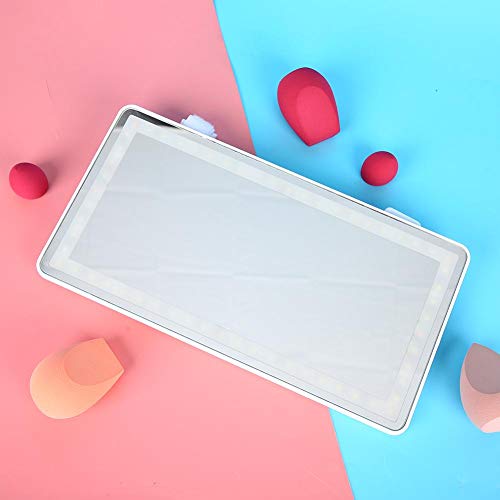 Preisvergleich Produktbild Autozubehör Beleuchteter Visierspiegel, Touch-Sonnenblendenspiegel, LED-Schminkspiegel LKW-Kosmetikspiegel