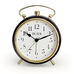 Westclox Big Ben Classic Battery Operated Alarm Clock with Luminous Hands Large Easy Read Dial Loud
