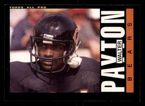 1985 Topps 33 Walter Payton NM Near Mint Chicago Bears Football