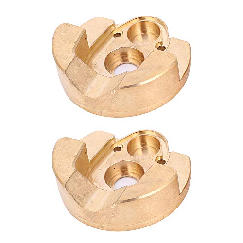 Contrepoids laiton RC lourd Lot de 2 lestage haut de gamme Axial Capra et SCX10 III