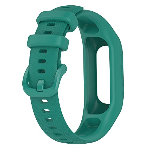 Image of 3PCS Soft Silicone Bands Compatible with Garmin Vivosmart 5 Straps Replacement Wristbands Bracelet Band Case Cover for Women Men, Small /Large Size