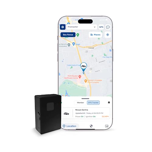 AutoSky GPS Tracker – Small Portable, Splashproof Magnet Mount, North and South America Coverage. 4G LTE Real-Time Tracking for Vehicle, Asset, Fleet, Elderly and More. Subscription is Required