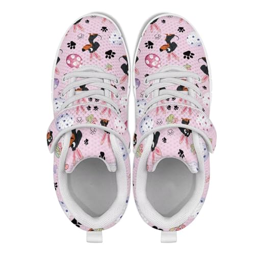 Easter Pattern Running Shoes Boys Girls Sneakers with Hook and Loops Single Buckle Hiking Shoes for Kids Comfortable Footwear2