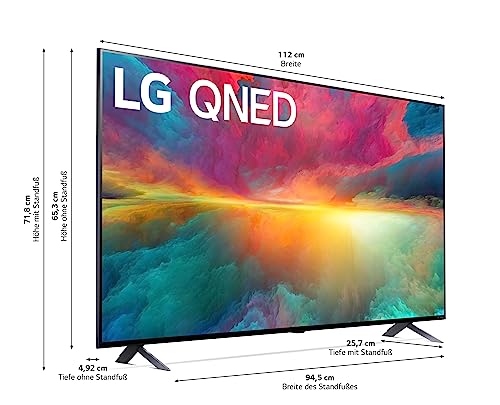 LG 50QNED756RA 127 cm (50 Zoll) 4K QNED MiniLED TV (Active HDR, 60 Hz, Smart TV) [Modelljahr 2023]