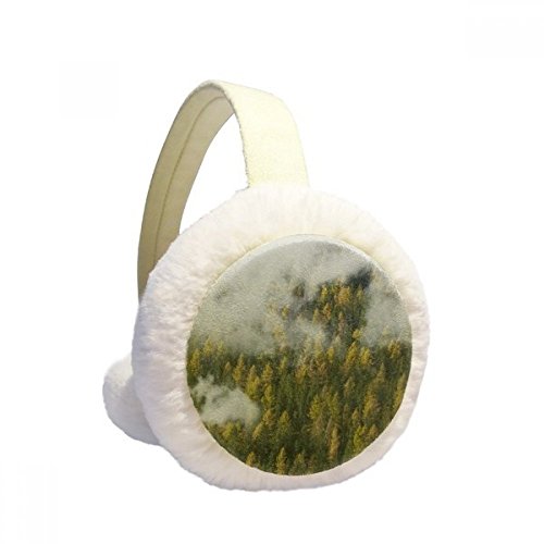 Orejeras de invierno de felpa plegables un regalo original de diseño natural otoñal
