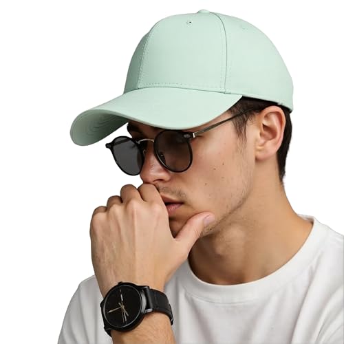 Image of Tomorrow Adjustable Baseball Cap - Unisex Cotton Snapback Trucker Hat with Sun Protection, Perfect Outdoor & Sports Cap for Men and Women