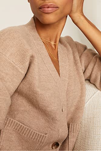 Image of Women's Cropped V-Neck Cardigan