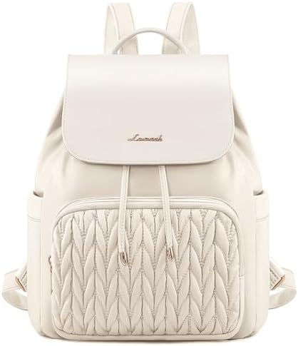LOVEVOOK Rucksack Damen Klein, Elegant Cityrucksack Kleiner Tagesrucksack | Wasserdicht Damenrucksack Rucksacktasche Mini Casual Backpack Women Modern für Freizeit Reisen Schule Ar