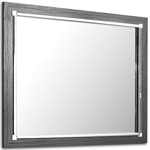 Signature Design by Ashley Lodanna Bedroom Mirror, Rectangular Decor with