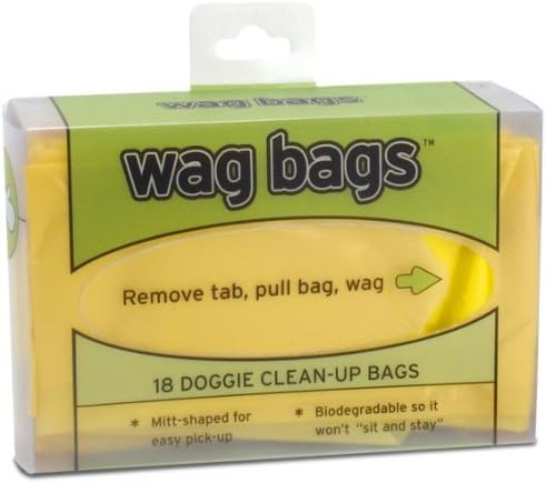 Wag Bags Doggie Clean-up Bags - 18 count