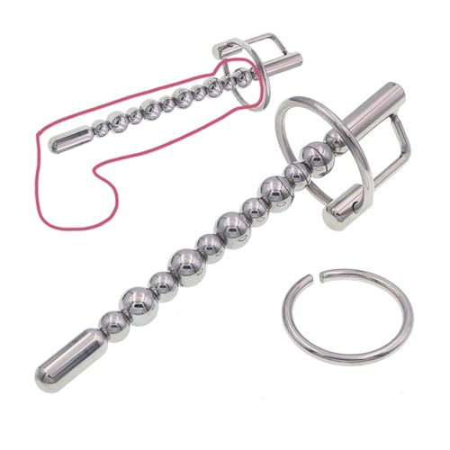 Tige de sondage en acier inoxydable, tige longue mâle et 2 tailles d'anneau incluses, kit d'entraînement spécial -D45FR