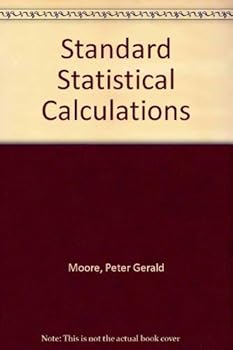 Hardcover Standard statistical calculations, Book