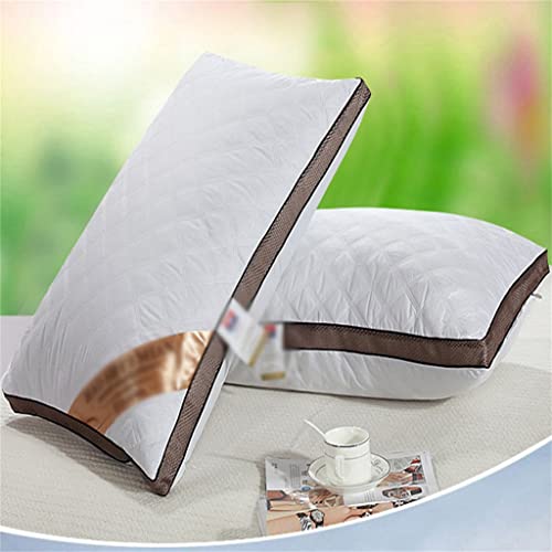 Oreiller lavable hôtel standard down silk avec protection du cou - 5
