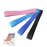 JIEHU 4 Pcs Beach Towel Bands, Sun Loungers Towels Band, Portable Beach Towel Holders, Sunbed Towel Straps, Beach Band Towel for Pool, Beaches, And Outdoor Use