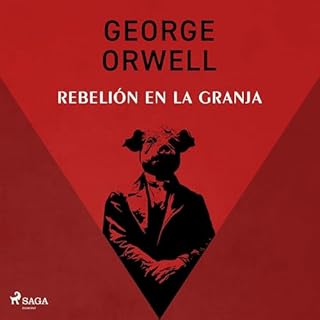Rebelión en la granja Audiolibro Por George Orwell arte de portada