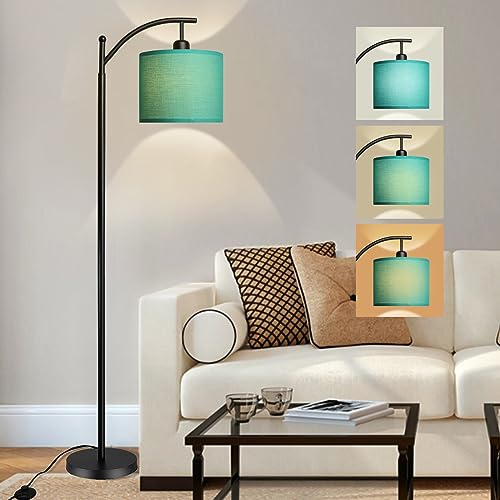 Lámpara de arco para sala de estar con luz de lectura ajustable