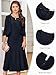 GRACE KARIN Fall Mother of The Bride Dress Sets Sleeveless Lace Sequin Party Dress with Jacket Navy Blue M
