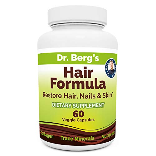 Dr. Berg’s Hair Formula Supplement Due to Normal Aging Supports Healthy Nails