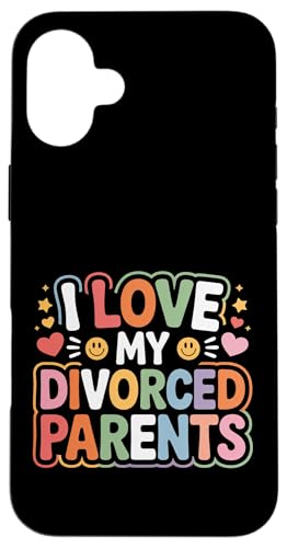 I Love My Divorced Parents 子供の子供のダイナミクス - スマホケース iPhone 16 Plus 用