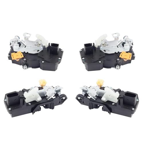 Image of Dasbecan 4 Pcs Door Lock Actuator Motor Compatible with Chevy Silverado Tahoe Suburban 1500 GMC Sierra Yukon XL Cadillac Escalade 2007-2009 Replaces 931-303 931-304 931-108 931-109 4 Doors Latch Kit