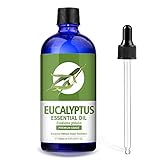 Eucalyptus Essential Oil Lagunamoon, Huge 5 fl. oz, Pure and Natural Eucalyptus Oil for Diffuser, Premium Quality Eucalyptus Oil with Premium Glass Dropper