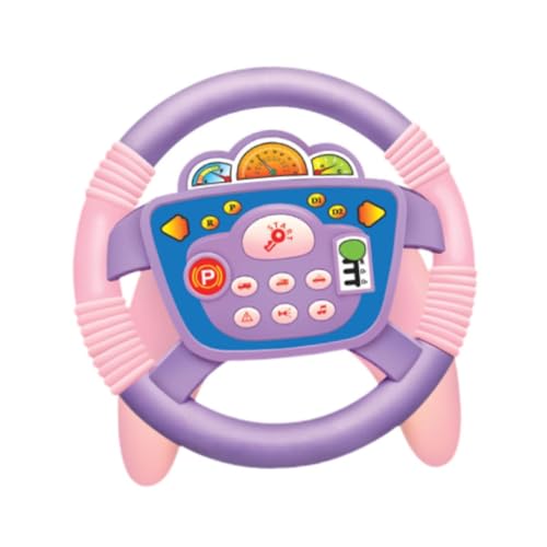 Volante de juguete contra el aburrimiento infantil que aumenta la participación con sonidos