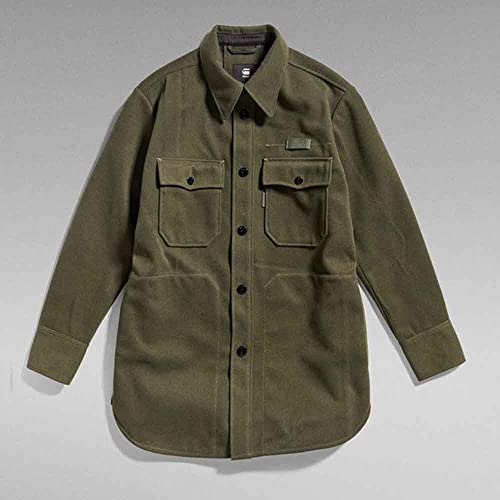 G-STAR RAW Damen Boyfriend Overshirt, Grün (lt hunter D22178-D200-8165), XS
