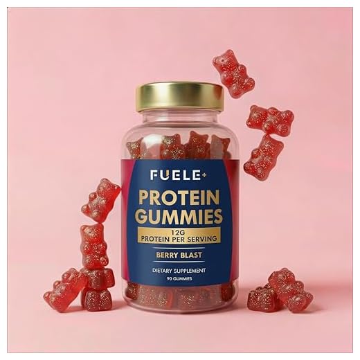 FUELE+ Whey Protein Gummies - Mixed Berry