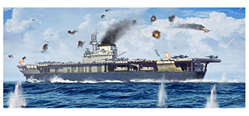 Trumpeter 06707 USS Yorktown CV-5 coffret cadeau modélisme idéal pour passionné d'histoire