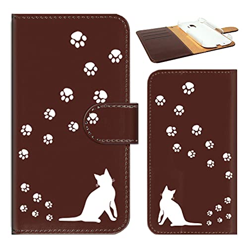 �K�[���Y�l�I �ėp AQUOS wish5 SH-52F �ƌ݊����̂���P�[�X �蒠�^ �X�}�z�P�[�X �g�уJ�o�[ �ϏՌ� (�˂��̑��Ղ����H/�z���C�g) SHARP SH-52F-PD-BWR-YSZ-0141