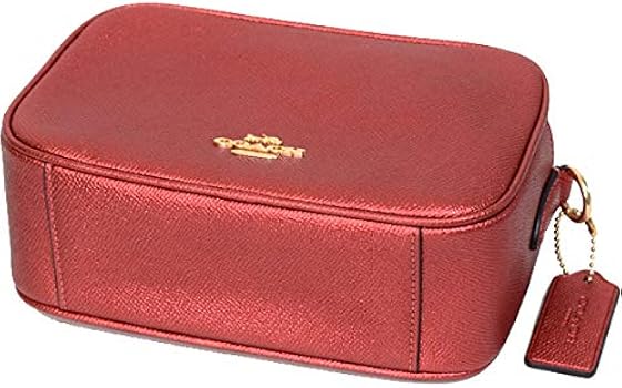 Amazon | コーチ メタリッククロスグレインレザー ジェス クロスボディ