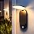 HALHSAP Solar Motion Lights Outdoor, 2 Pack Super Bright Foldable Security Solar Outdoor Lights, Waterproof 2 Modes Wireless Motion Sensor Solar Lights for Outside Garden Front Door Yard, Warm White