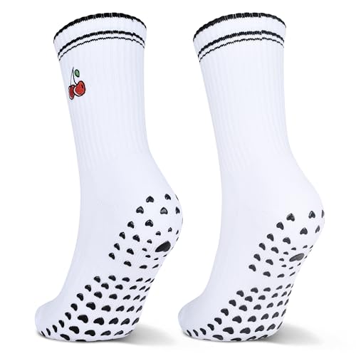 Image of Grip Non-slip Cute Pilates Socks for Yoga,Barre,Reformers US Shoe Sizes 5-11