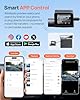 70mai Dash Cam Front and Rear - 2.5K+1080P Dual Dash Camera with HDR, Super Night Vision, F1.55 Aperture, 24H Parking Mode, Built-in Wi-Fi & GPS, G-Sensor, Loop Recording, 64GB Card Included (A410) #3