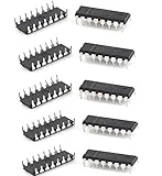 Artshu 10pcs MAX232CPE DIP16 MAX232C DIP MAX232 DIP-16 MAX232EPE RS-232 Drivers/Receivers