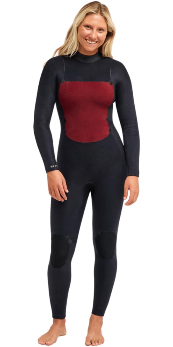 Roxy 2026 - Muta da donna Prologo + cerniera posteriore 5/4 mm, colore: Baltico