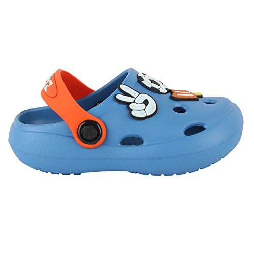 Image of NEOZ Casual Slingback Clogs for Kids with Soft Sole | Slip-On Breathable, Lightweight | Comfortable & Durable | Stylish Indoor & Outdoor Sandals Clogs for Kids