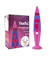 Vanful 16-Inch Liquid Motion Lamp- Pink Base, Purple Liquid, Pink Wax, Beautiful Magma Lamp with 2 packs bulbs for Adults Kids, Night Light for Boys Girls Present Home Bedroom Office Living Room Decor