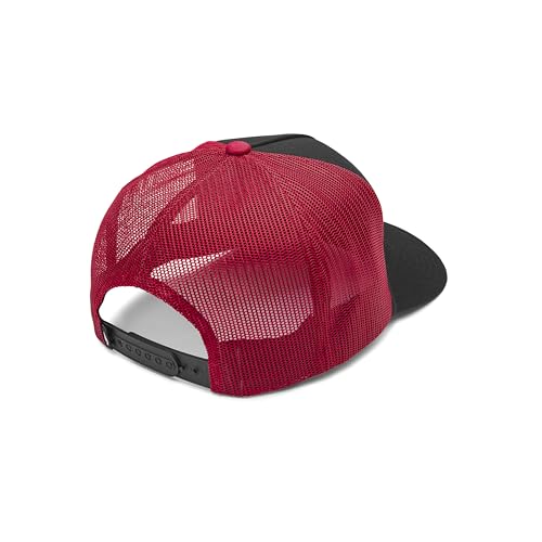 Image of Volcom Men's Snapback Hat - 6-Panel Twill Flat Brim Cap Adjustable Snap Closure