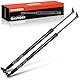 Frankberg 2x Gasfeder Dämpfer Heckklappe Kompatibel mit PT Cruiser PT Alle Motoren Kombi 2000-2010 PT Cruiser Alle Motoren Cabriolet 2004-2008 Replace# 4724743AD
