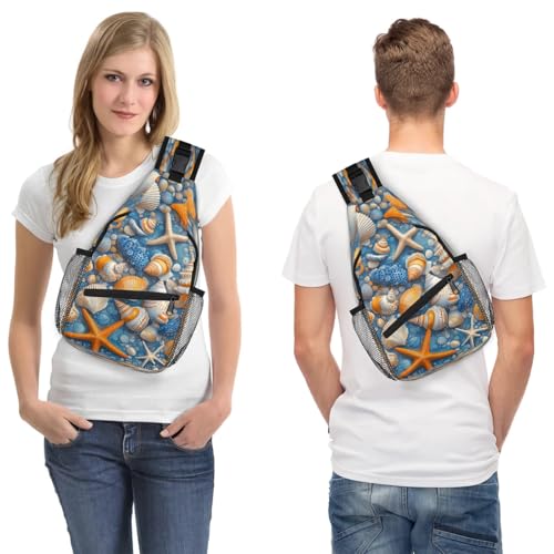 Bolso cruzado para mujer y hombre resistente y liviano miniatura 7