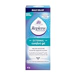 Replens Moisture Restore External Comfort Gel, Soothe External Vaginal Dryness, Daily Relief, Quick Drying, Paraben free, Estrogen Free, Fragrance Free, 42.5g